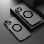 MagSafe Frosted Matte Protective Case for iPhone 15 / 16 / 17 Series