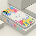 ColorPop Smiley Wave Protective Case for iPhone 15 / 16 / 17 Series - Image 4