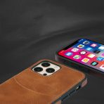 Vintage Leather Card Holder Case for iPhone 15 / 16 / 17 Series - Image 2