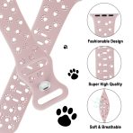 Cat Paw Apple Watch Band – Cute Breathable Silicone Sport Strap with Hollow Paw Design | 38–49mm - Image 7