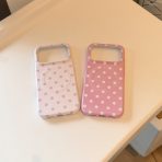 Cute Polka Dot MagSafe Case for iPhone – Soft Pastel Cover with Magnetic Ring | 15 / 16 / 17 - Image 5