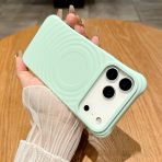 Wave Ripple MagSafe Case for iPhone – Soft Liquid Silicone Cover with Magnetic Ring | 15 / 16 / 17 - Image 3