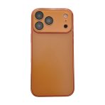 Frosted Matte Case for iPhone with Built-in Lens Protector – Anti-Glare Slim Cover with Metallic Edges | 15 / 16 / 17 - Image 5
