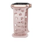 Cat Paw Apple Watch Band – Cute Breathable Silicone Sport Strap with Hollow Paw Design | 38–49mm - Image 5
