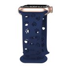 Cat Paw Apple Watch Band – Cute Breathable Silicone Sport Strap with Hollow Paw Design | 38–49mm - Image 2