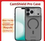 CamShield Pro MagSafe Case for iPhone 17 / 17 Pro / 17 Pro Max – Carbon Fiber Rugged Cover with Sliding Camera Lens Protector - Image 7