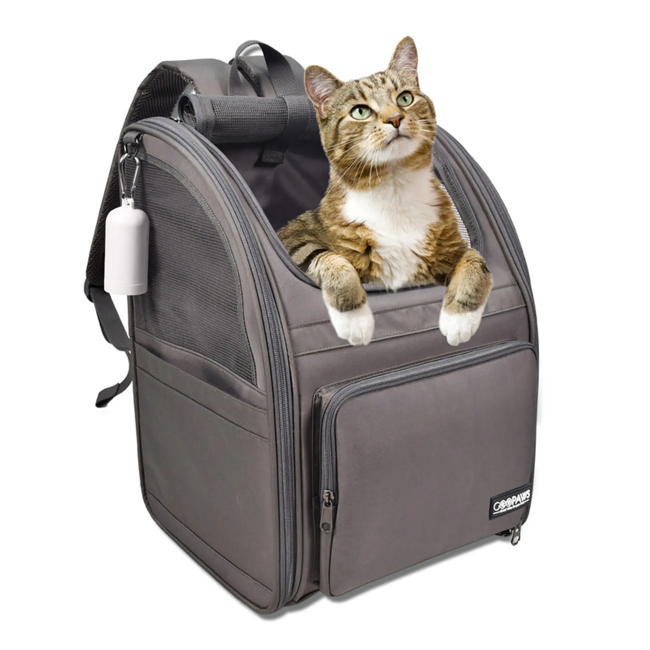 GOOPAWS Cat and Small-Dog Carrier Backpack — Up to 25 Pounds