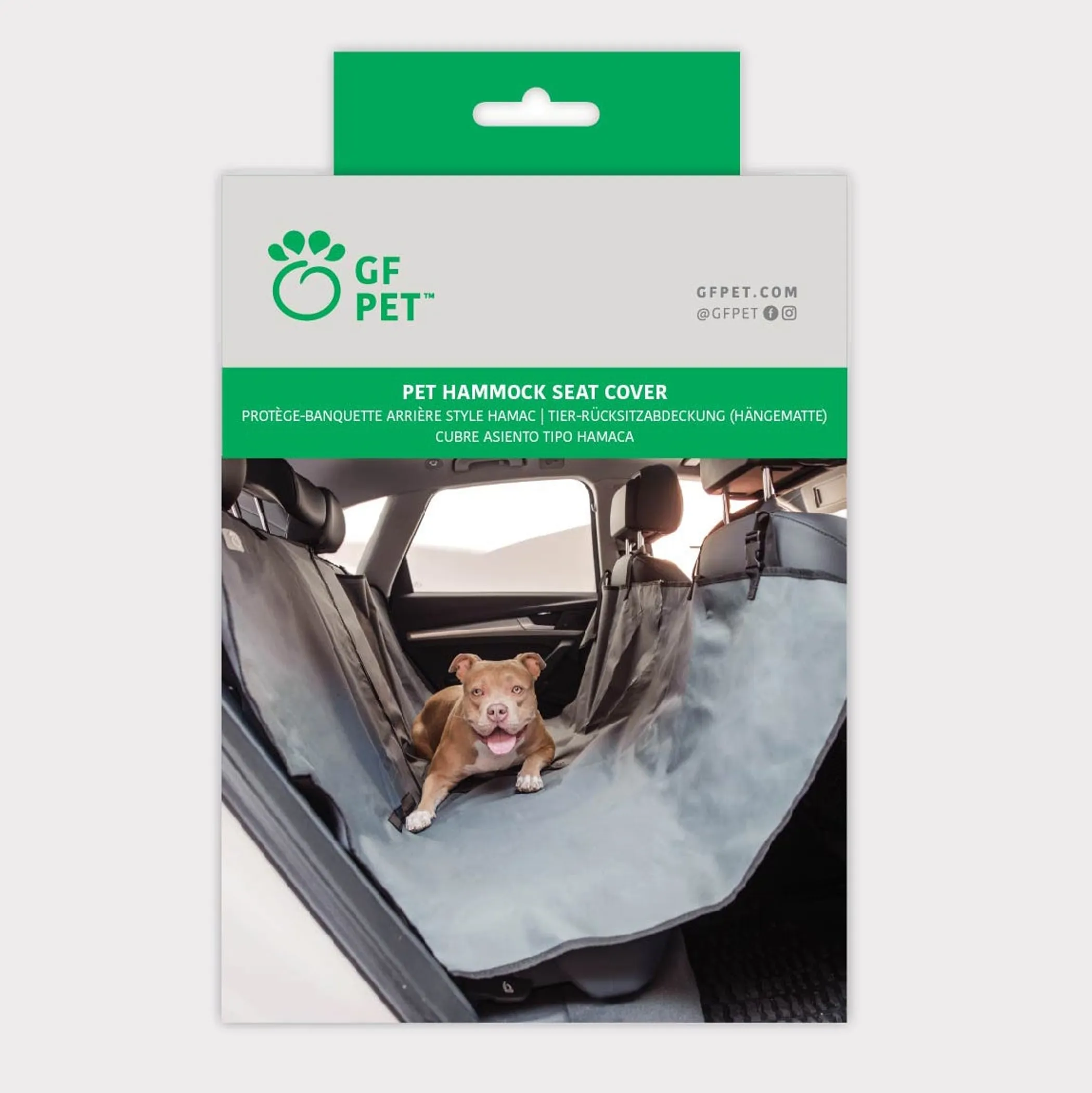 GF PET Waterproof Dog Car Hammock Seat Cover — 58 × 57 in - Image 2