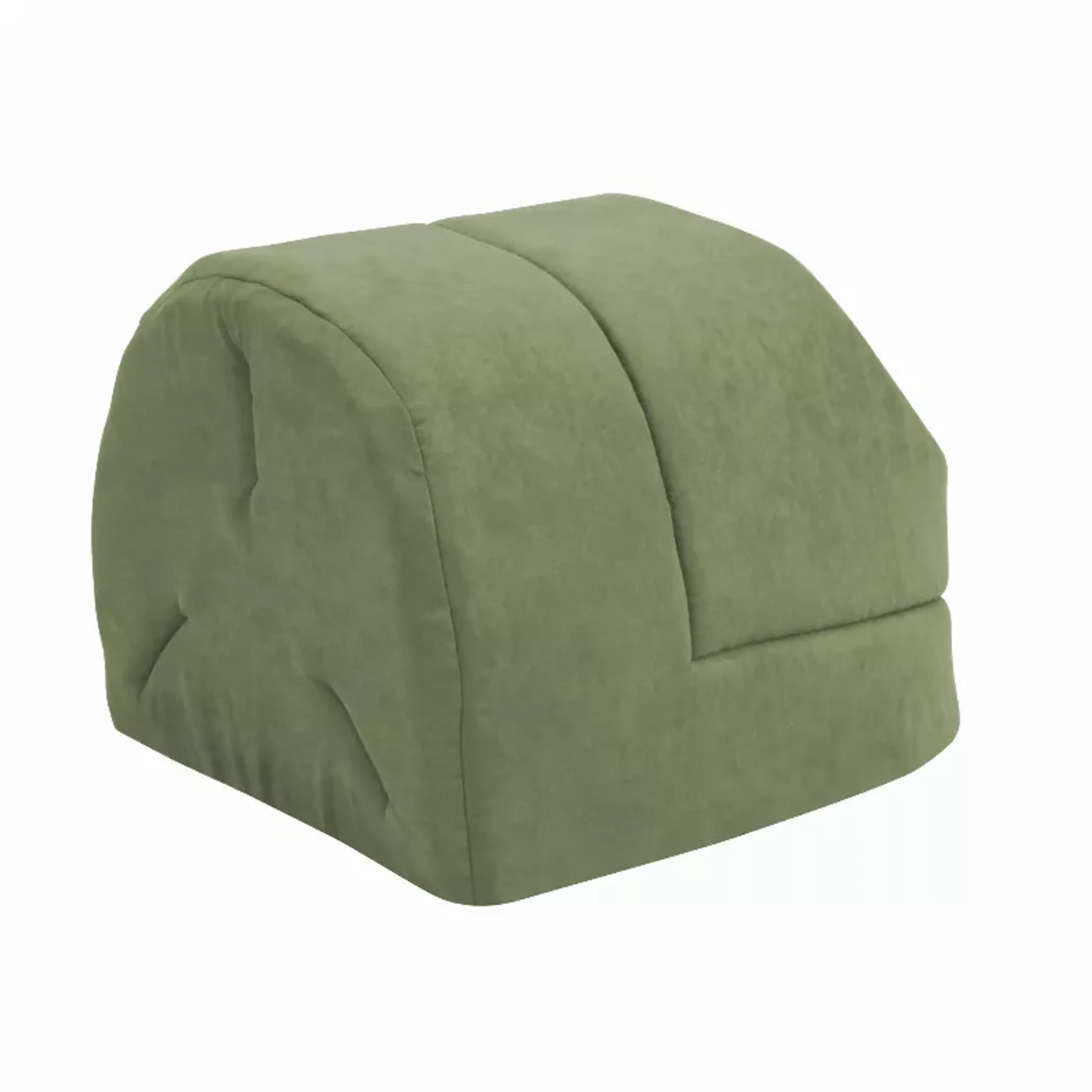 GOOPAWS Covered Cat Cave Bed — Faux Suede, Washable - Image 4