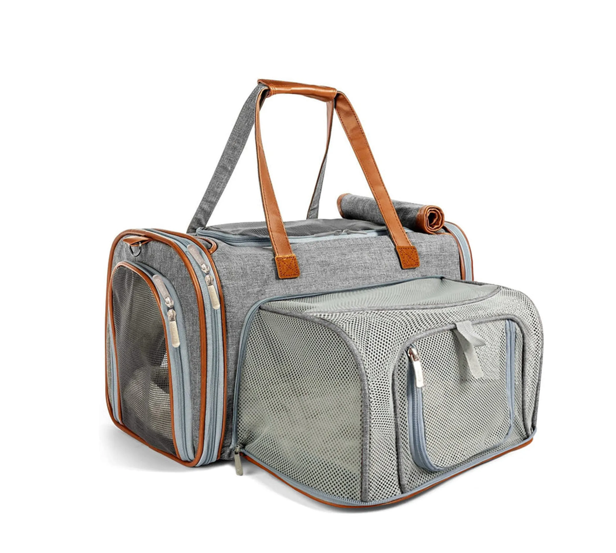 Mr. Peanut's Gold Series Big Apple Expandable Pet Carrier