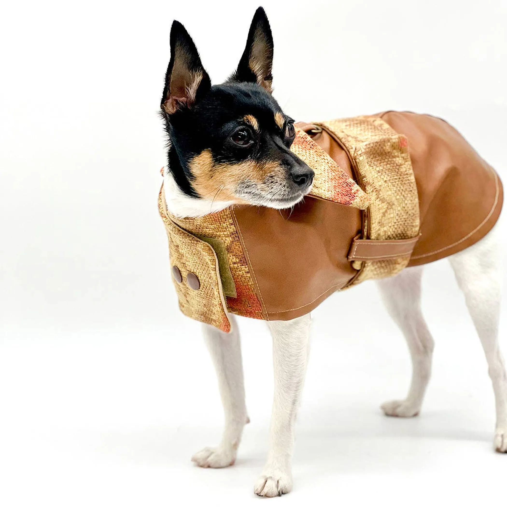Doggie Couture NY Southwest Coat — Vegan Leather, XXS–M - Image 5