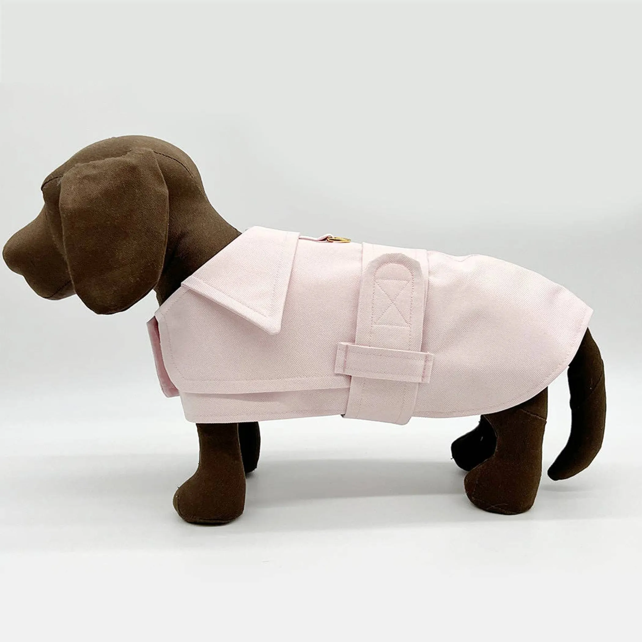 Doggie Couture NY Belted Trench Coat — Canvas, XXS–M - Image 4