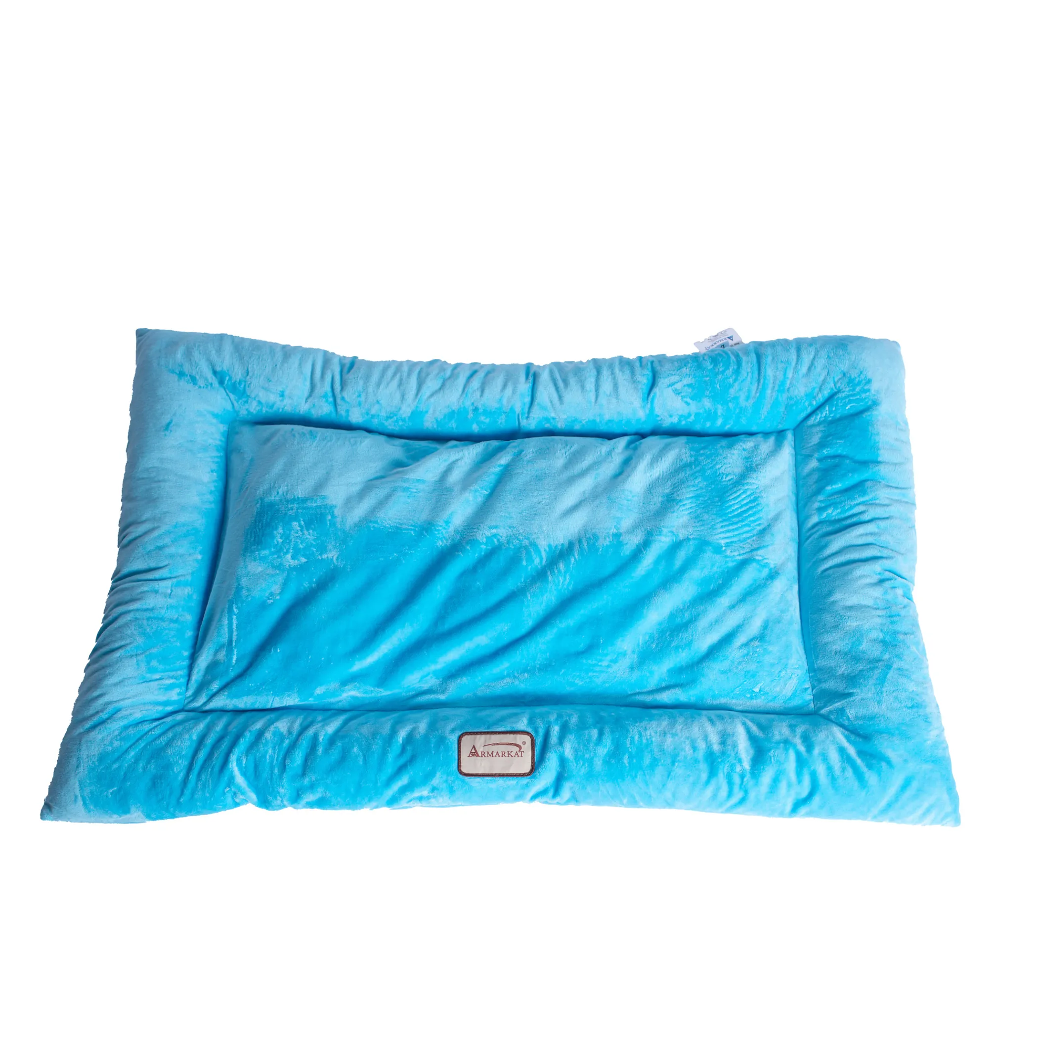 Armarkat Velvet Crate Mat — Washable Dog Bed Pad, M and L