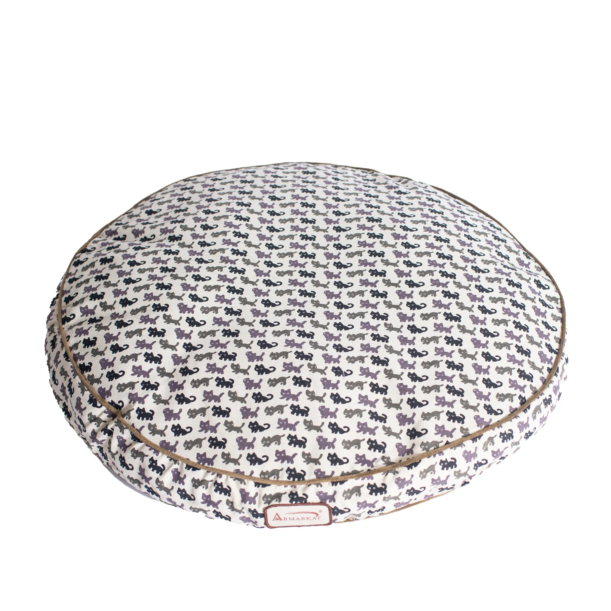 Armarkat Canvas Pet Bed Pad — Waterproof Base, Zip Cover