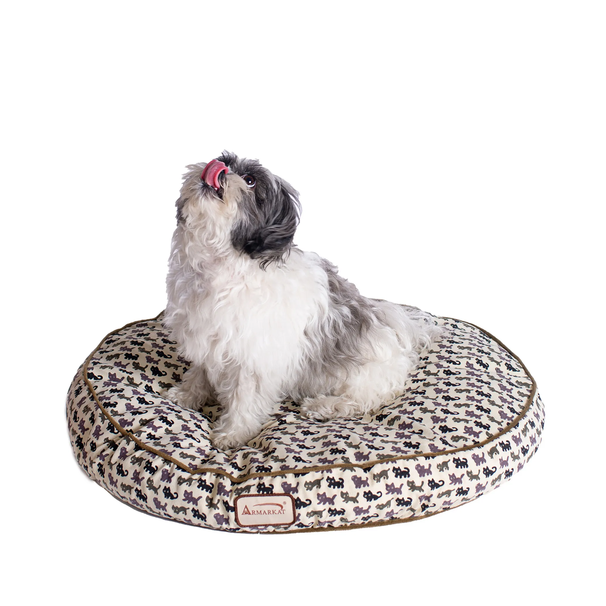 Armarkat Canvas Pet Bed Pad — Waterproof Base, Zip Cover - Image 2