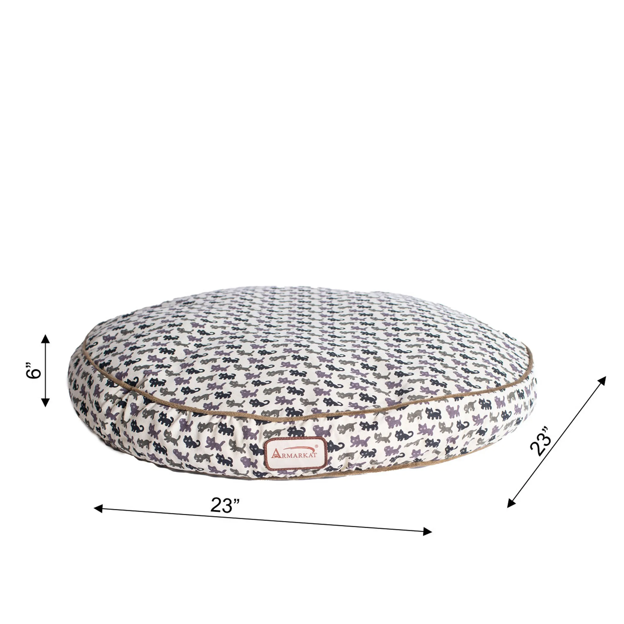 Armarkat Canvas Pet Bed Pad — Waterproof Base, Zip Cover - Image 4
