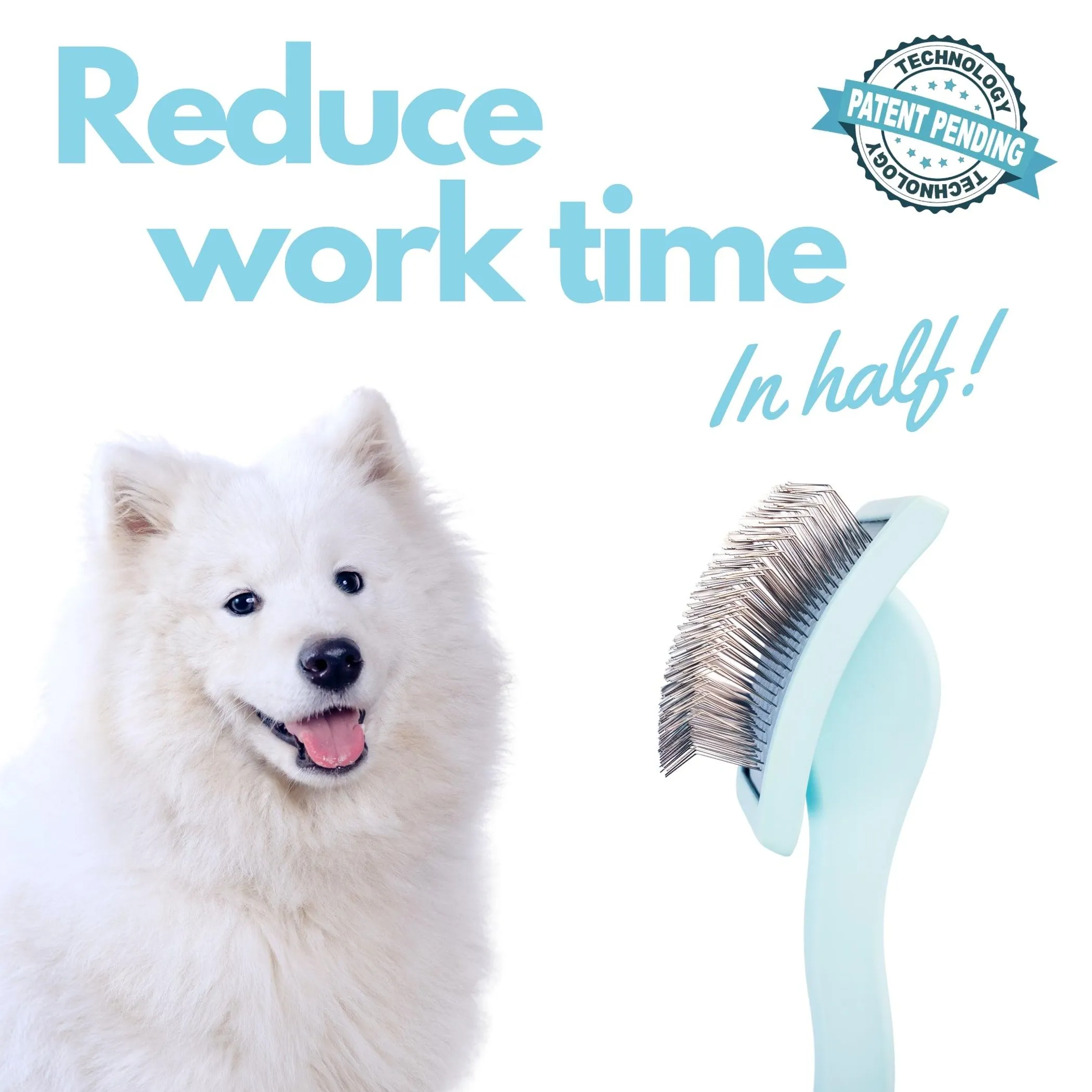 Curved Slicker Brush, Large — Three Pack for Groomers - Image 2