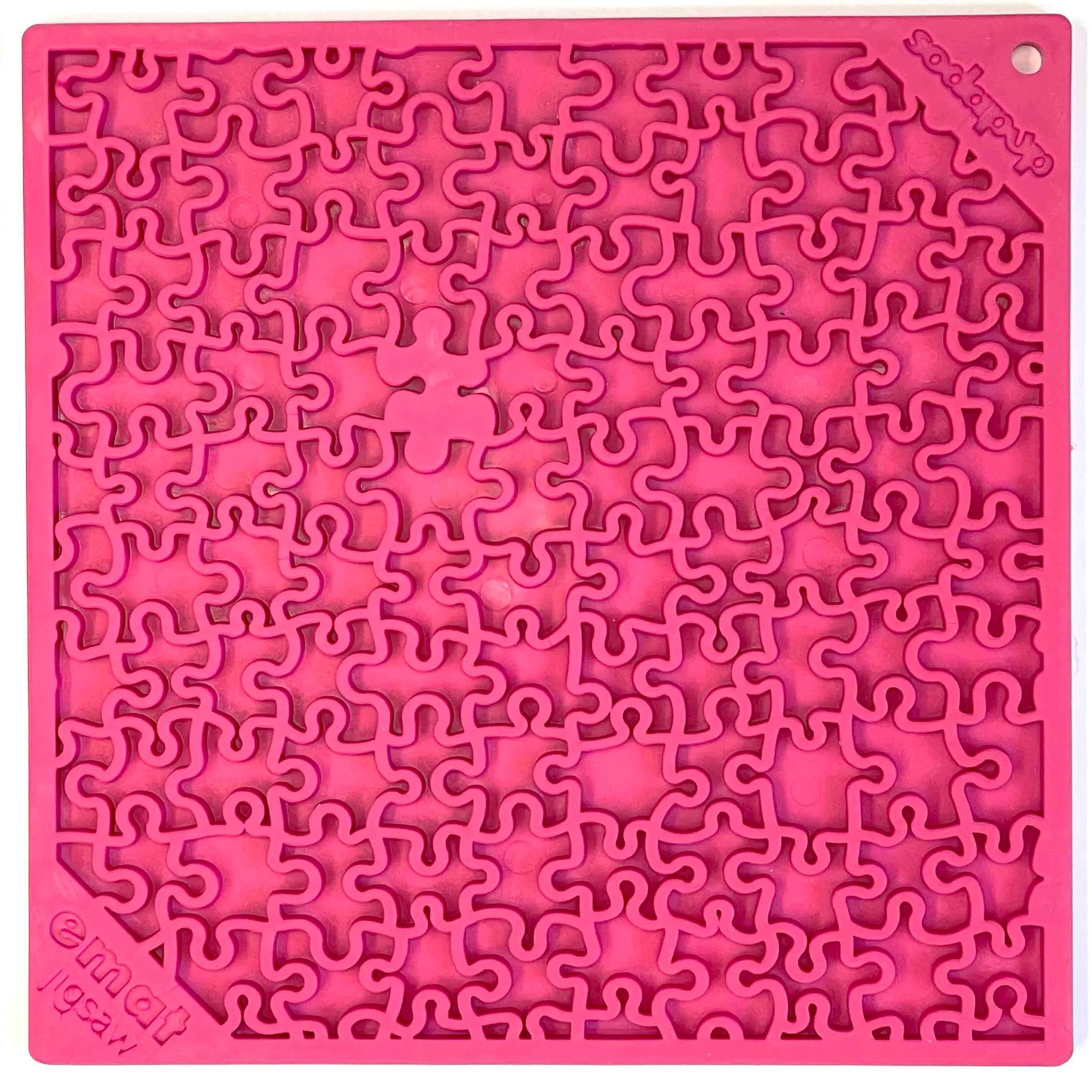 SodaPup Jigsaw Enrichment Lick Mat for Dogs & Cats — Made in USA