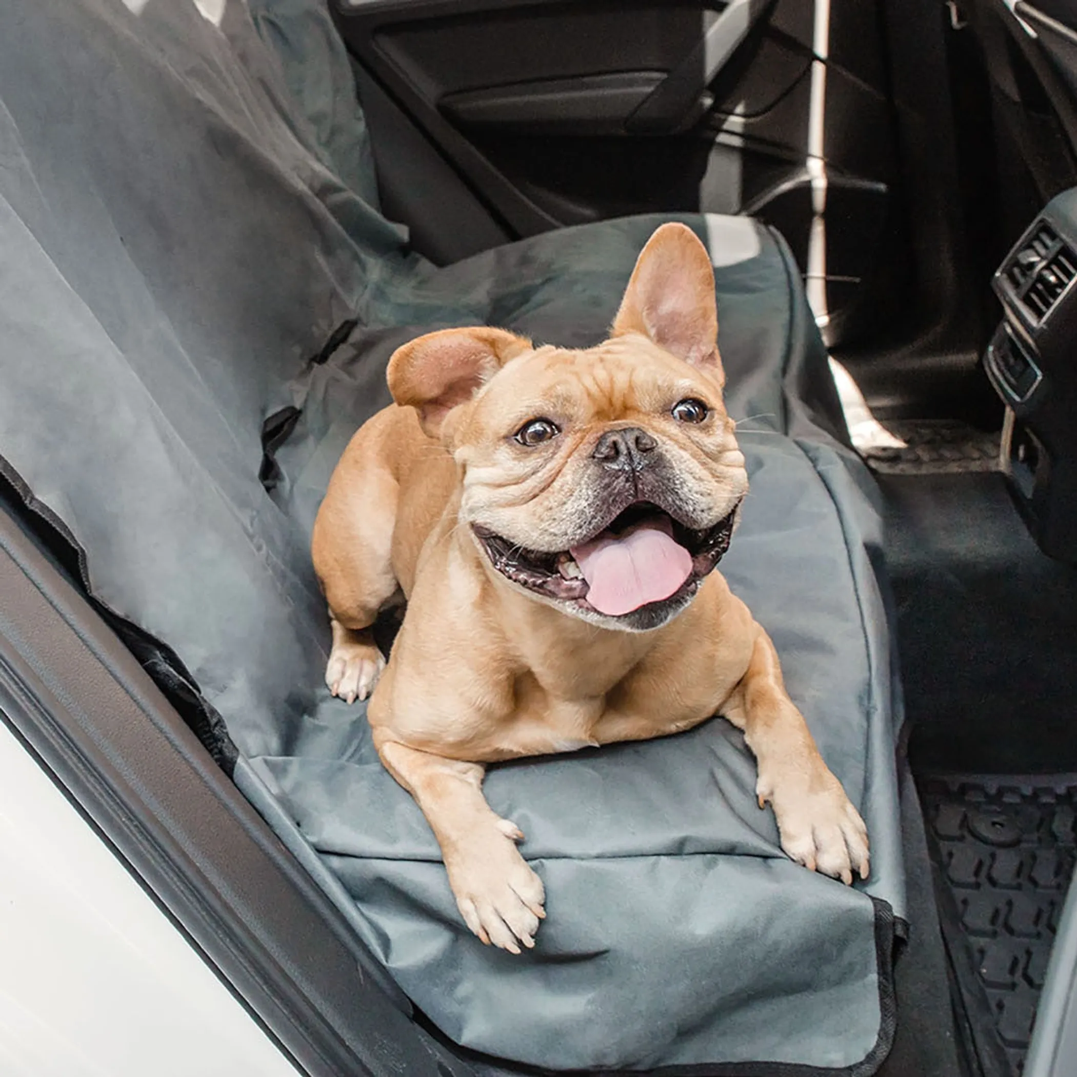 GF PET Bench Seat Cover — Waterproof, Full Back Seat