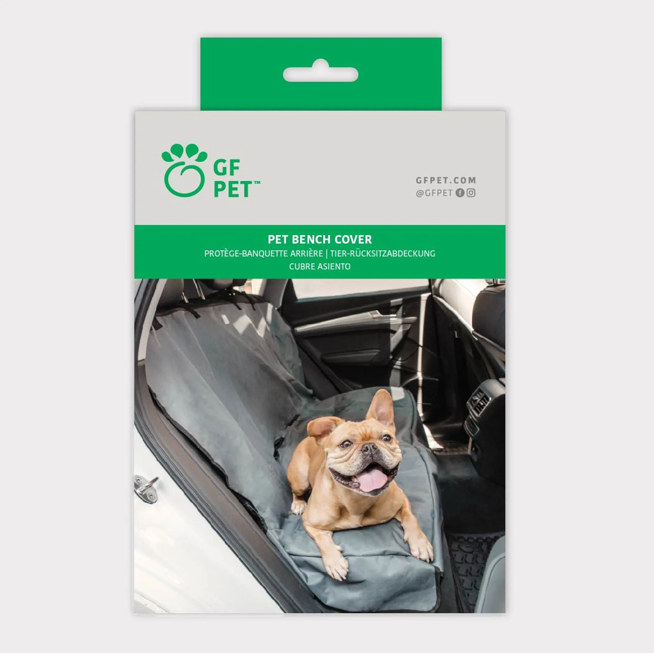 GF PET Bench Seat Cover — Waterproof, Full Back Seat - Image 2