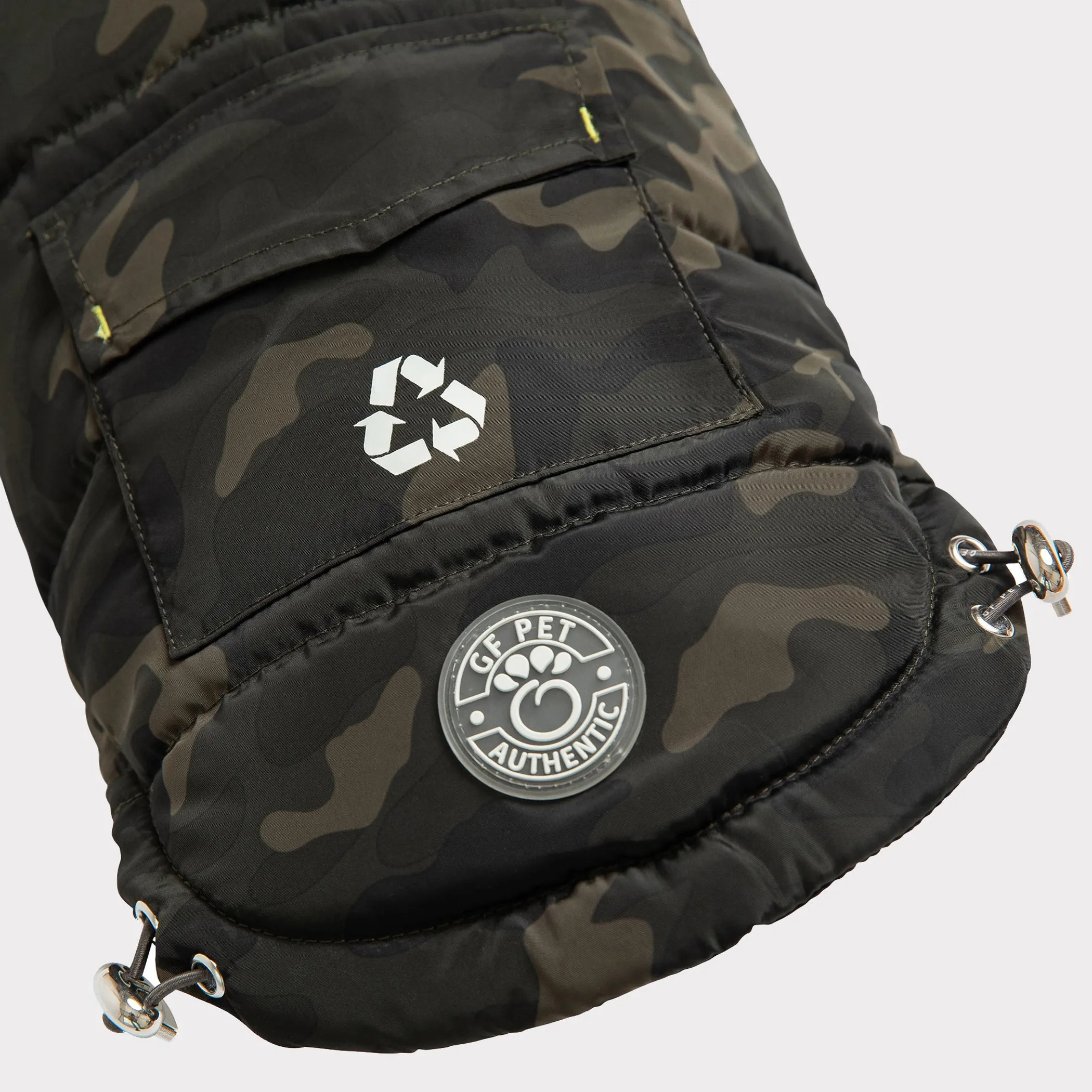 GF PET Recycled Dog Parka — Reflective, Hooded, 2XS–4XL - Image 4