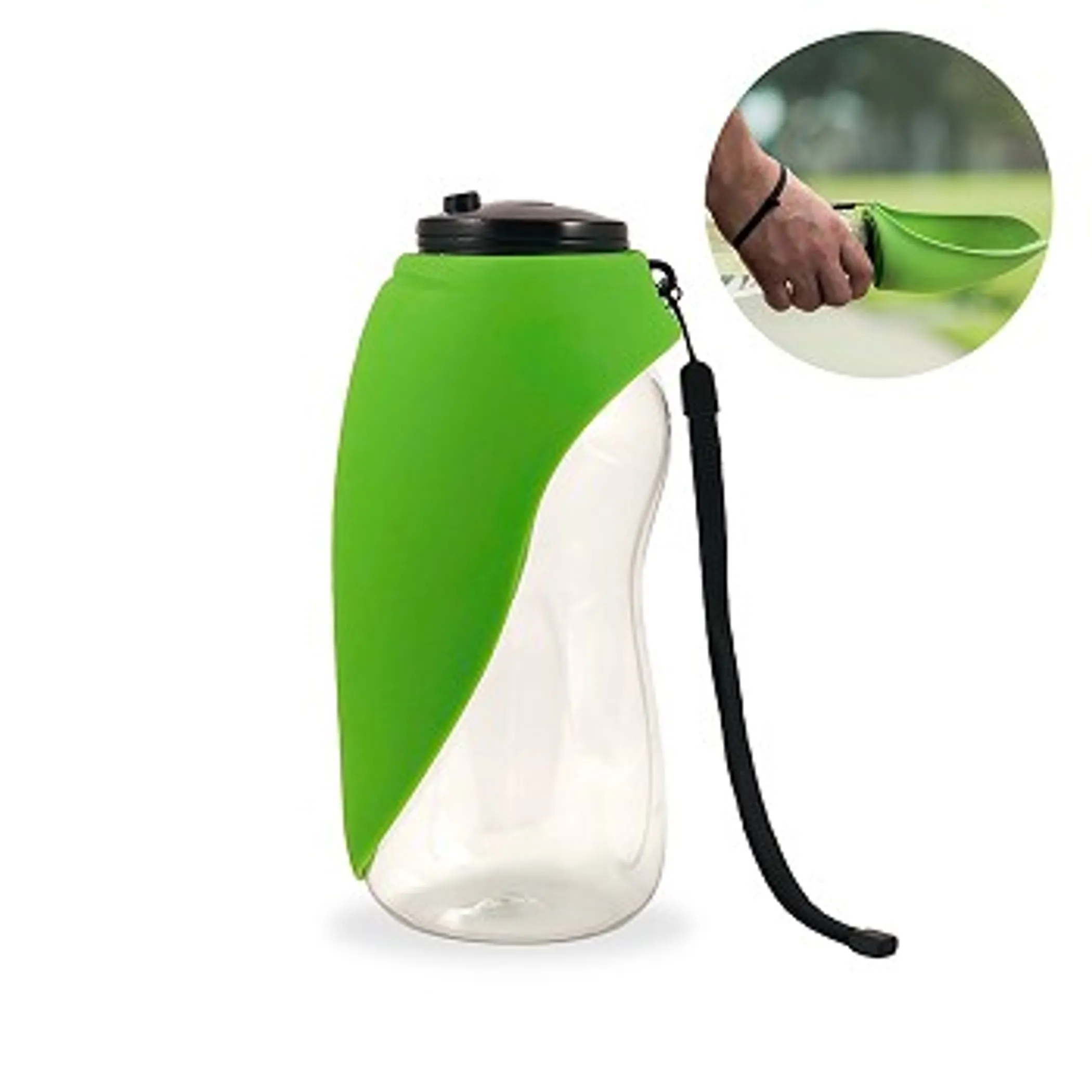 Flipo Fold-A-Bowl Dog Water Bottle with Fold-Out Bowl — 26 oz - Image 3